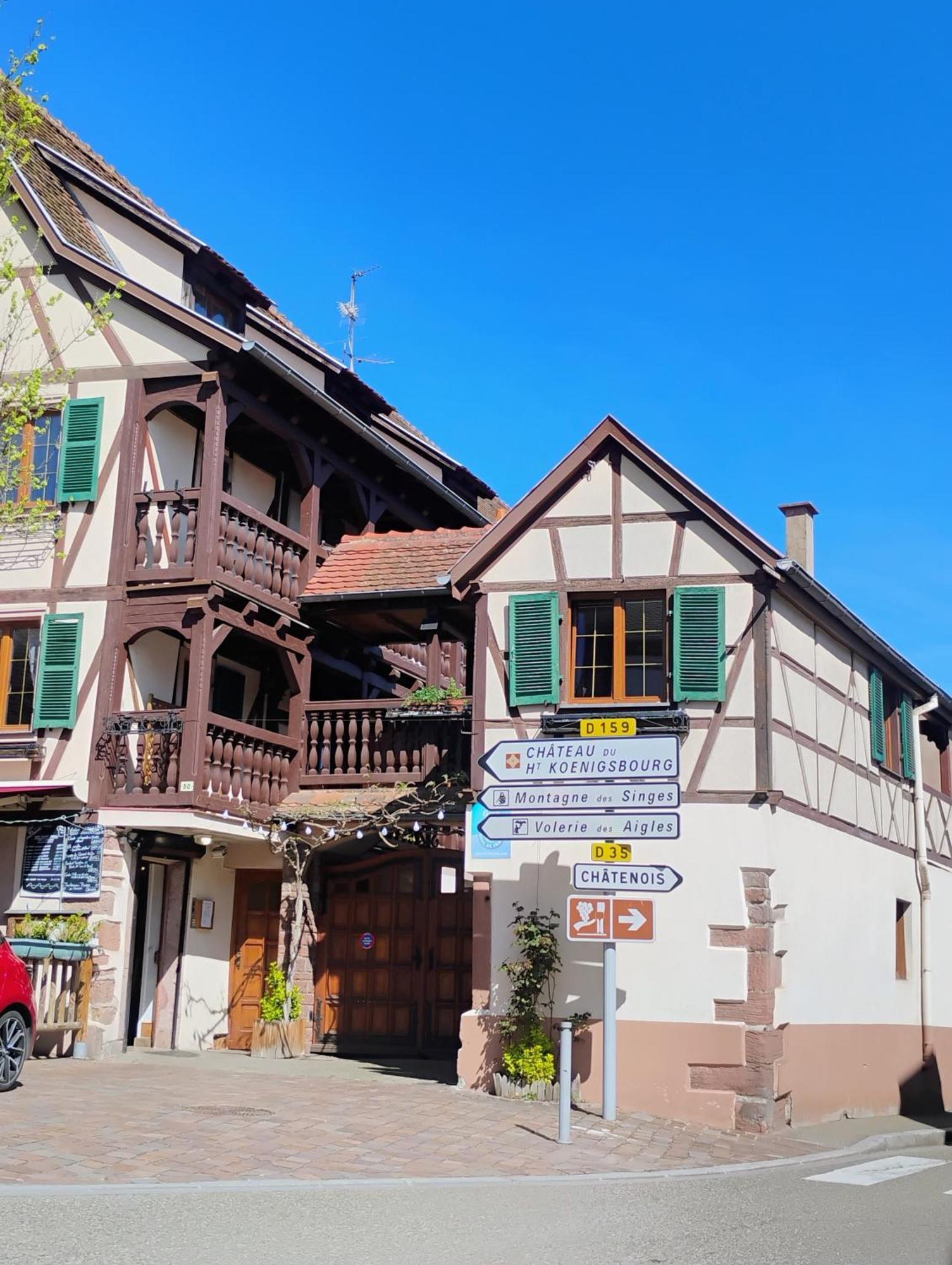 Gite Le Marronnier - Au Calme - Parking & Terrasse - Pres De Colmar Et Riquewihr - Route Des Vins Шатенуа Екстер'єр фото